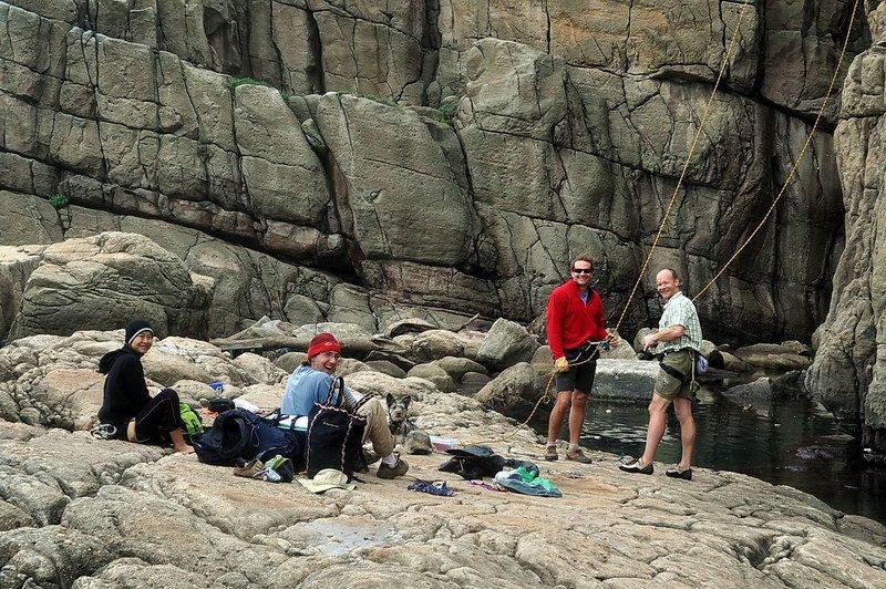 #ThrowbackThursday time! Product testing the Active Travel Towel in NE Taiwan. #tbt #climbing #adventure #godoyourday