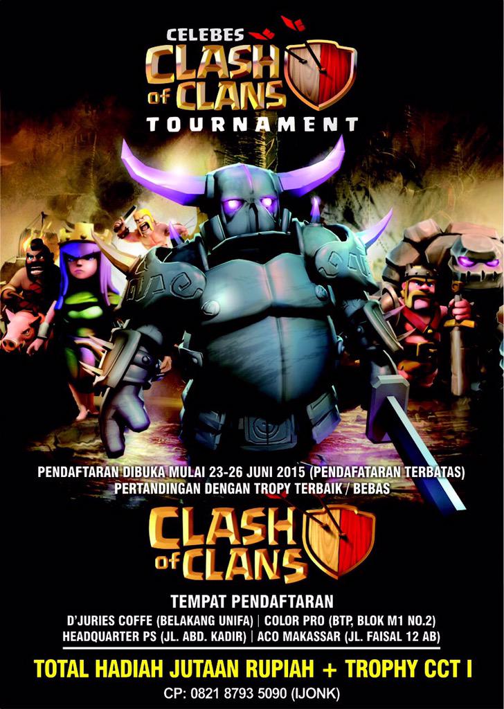 Hallo Makassar !
Prepare you're self guys for amazing Tournamen 🙌 Cc <a href="/MOKOAPA/">pernah rewa.</a>