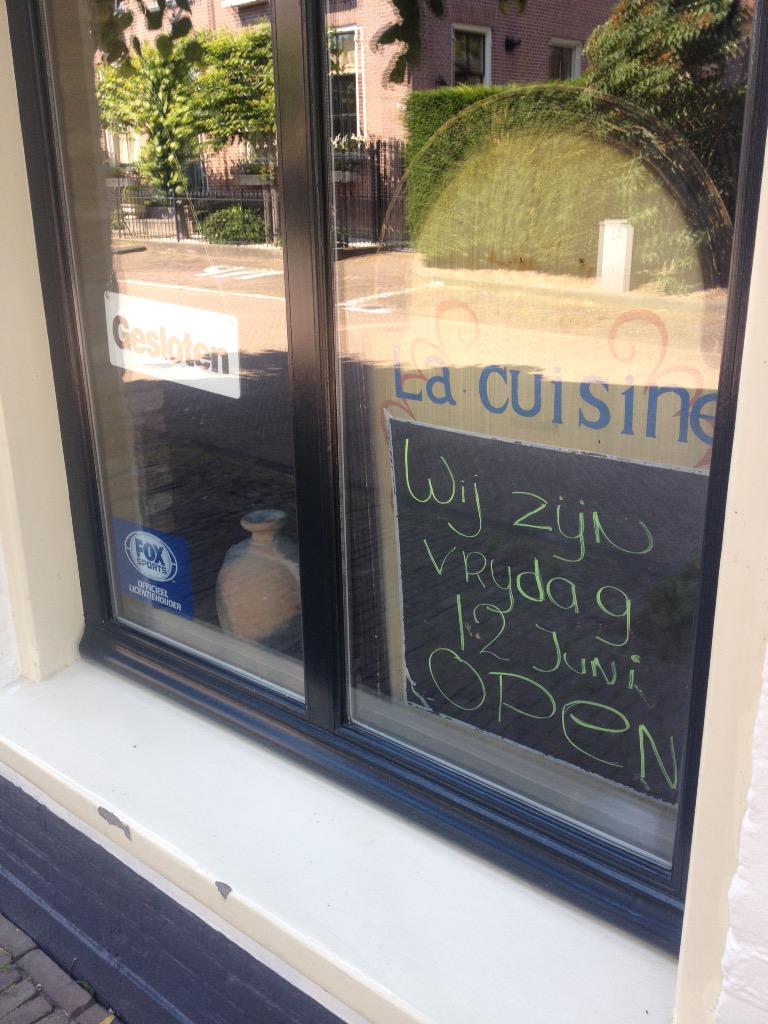 Ja mensen, morgen is het zover, we gaan weer open! Geen officieel feest nog maar we gaan voor n gezellig #vrijmibo!