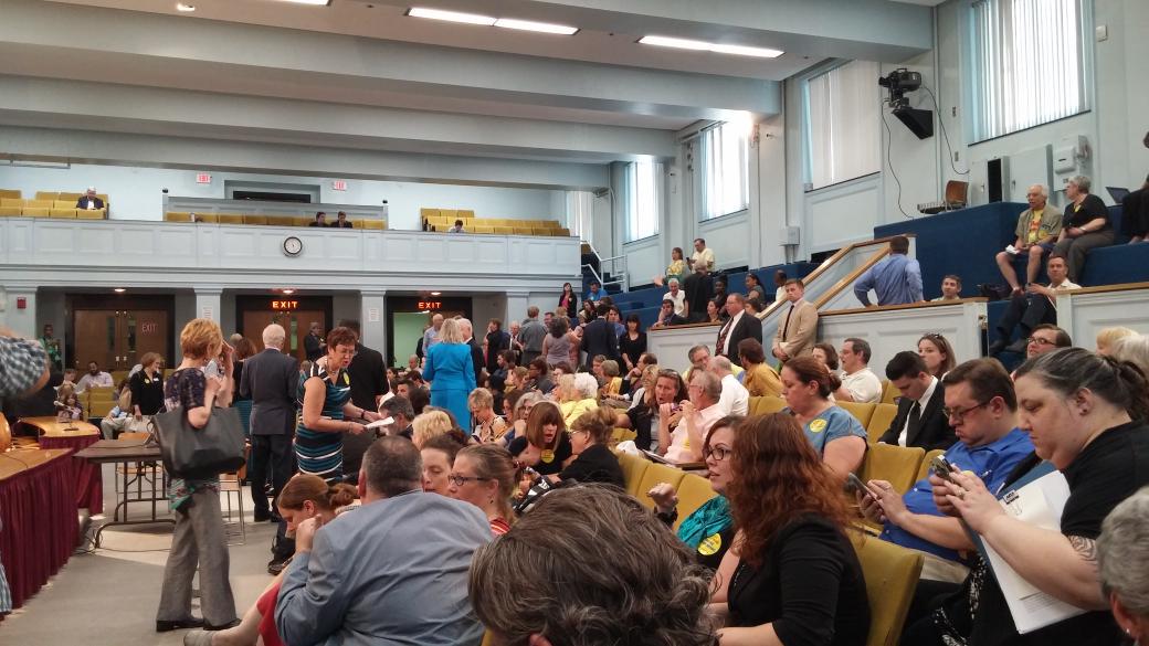 patjehlen2005's tweet image. Moved to Gardner Auditorium. Still PACKED but have a more room now. #lesstesting #LessTestingMoreLearning