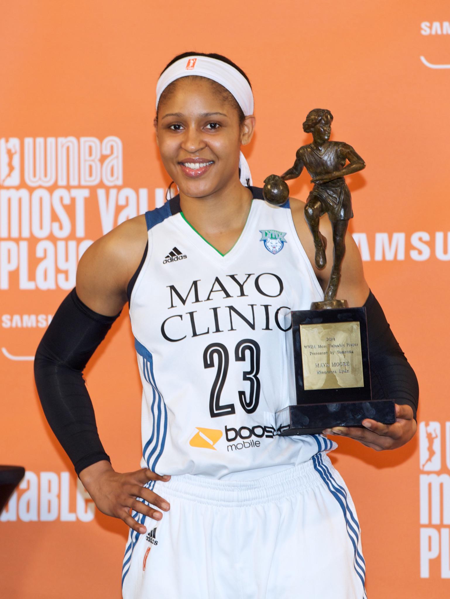 6/11- Happy 26th Birthday Maya Moore. The most prolific winner in NCAA history, Mo....  