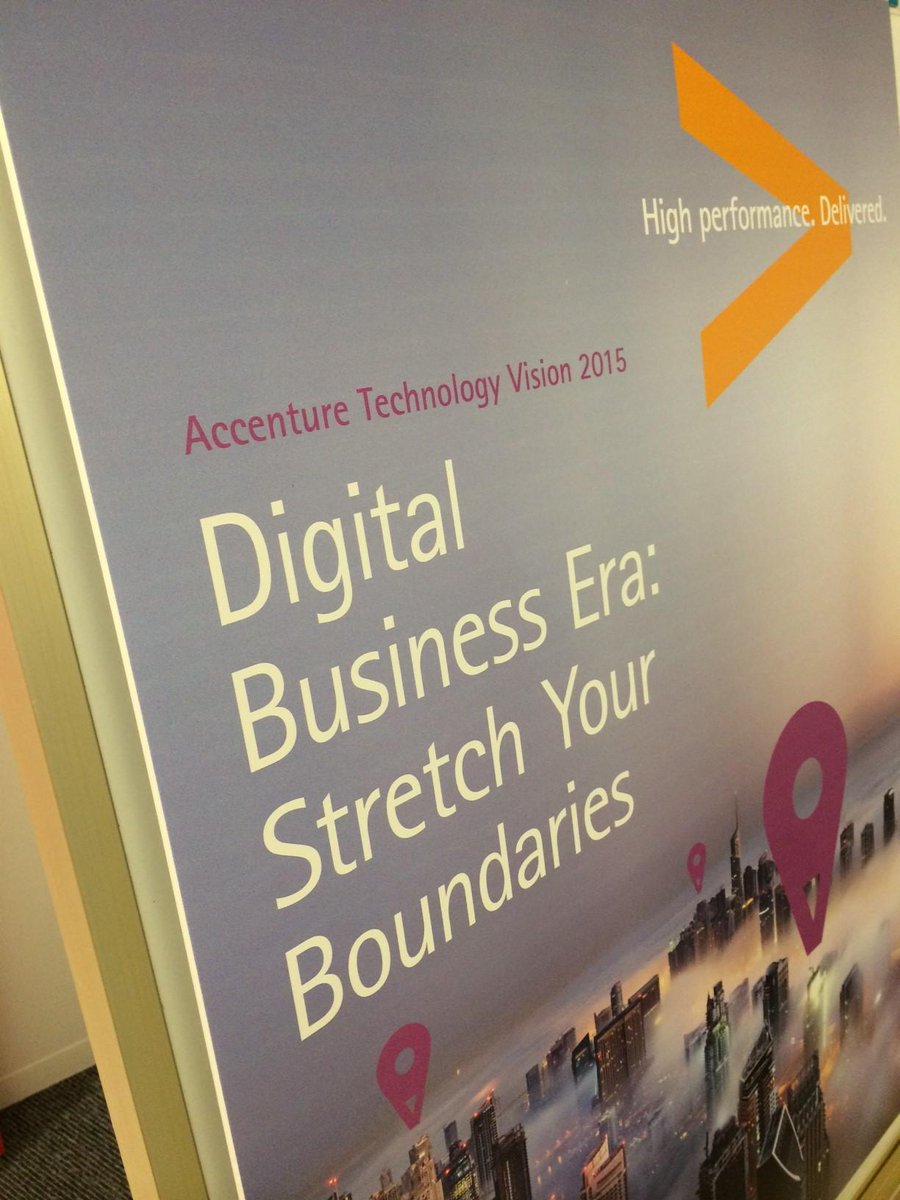 AccentureFed's tweet photo. Fantastic local discussions around Accenture’s #TechVision2015 this morning @AccentureLabs http://t.co/5ZmXsnmB3k http://t.co/kywsrA7Zmo