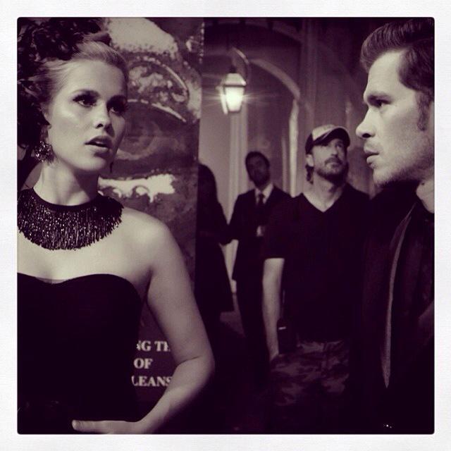  to & bts of S1. 
Happy Birthday Claire Holt wishing you an awesome day! 