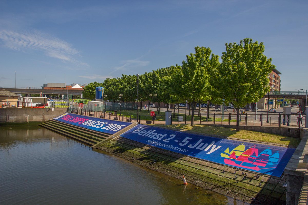 SuzanneLea2's tweet photo. No better place to promote #TallShipsBelfast than at the Lagan Weir @Image_Zoo @belfastcc #perfectpositioning http://t.co/KHTYzj8ecc