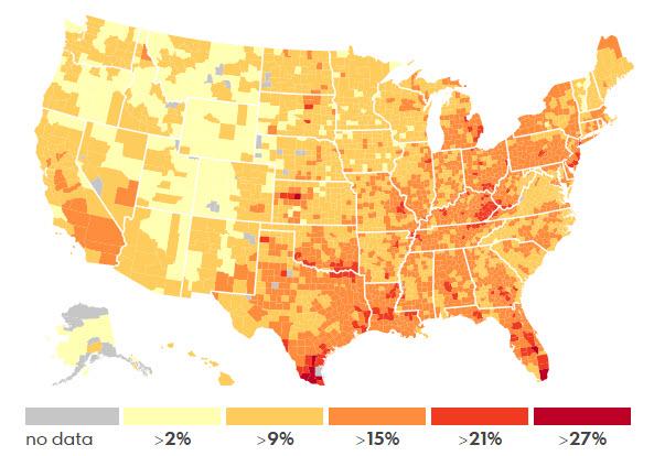 USATODAY's tweet image. Baby Boomers are living longer w/ more chronic illnesses. Check your county’s senior health usat.ly/1JD6g9w