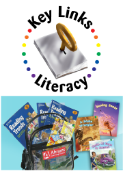 BooksAreTheBalm's tweet photo. Last chance! Custom selections @AbramsLearning on display at our booth today... #InterventionBackpacks #KeyLinks http://t.co/spuP9roU9f