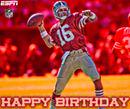 Happy 59th Birthday Joe Montana!...  