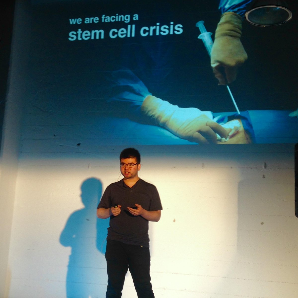 indbio's tweet image. We are facing a stem cell crisis! @extembio plans to change that. #IndieBio1
