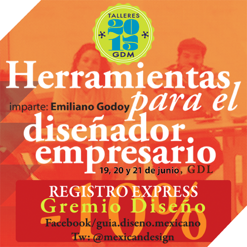 GremioDiseno's tweet photo. Asiste al taller Herramientas para el Diseñador Empresario de @mexicandesign en las oficinas de @GremioDiseno :D http://t.co/hEagyOIOf1