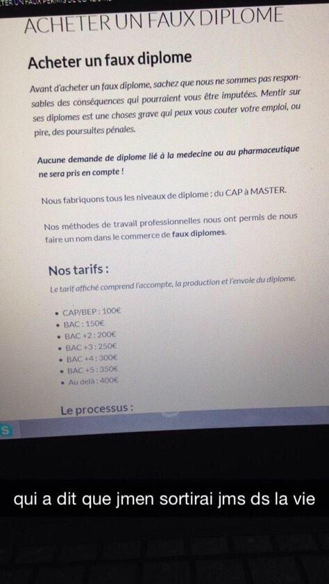 Arrêtez tout les gars stop les révisions pour le bac nsm le bac ça sert plu a rien j'ai trouvé la solution ! #Bac2015
