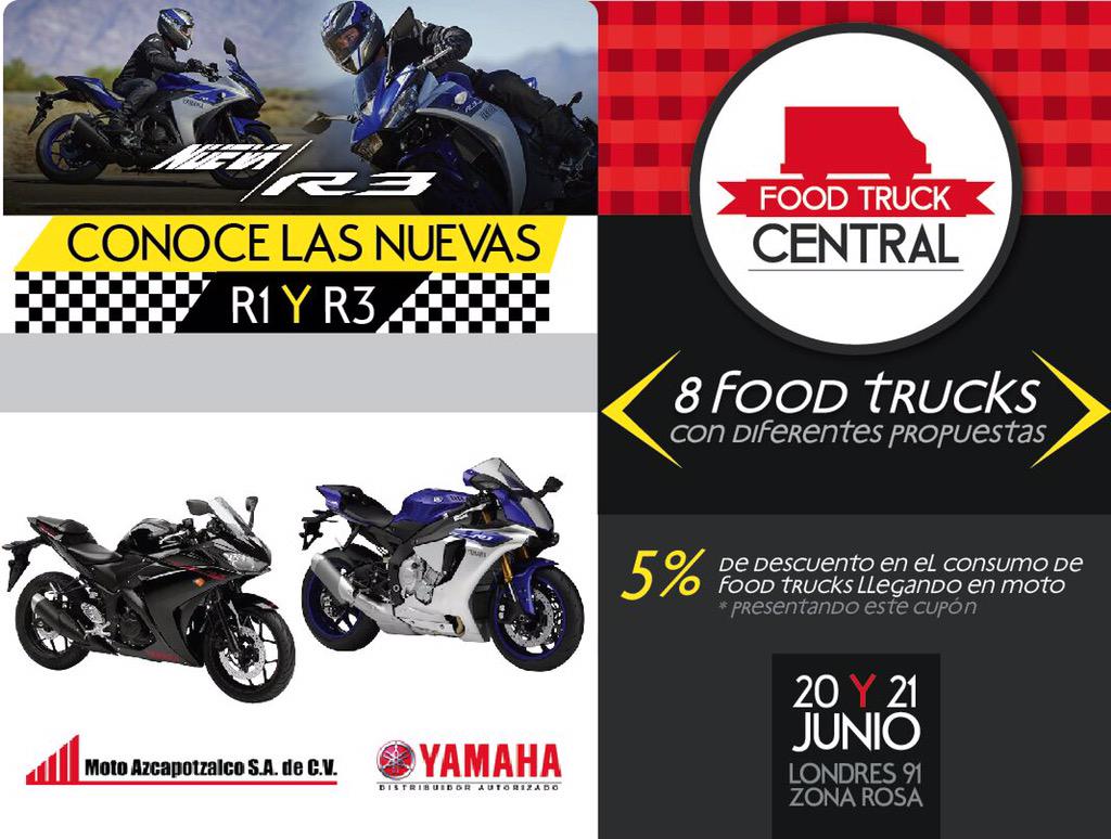 Festeja el día del padre en Foodtruck Central!! #Evoluciona #TodosAFTCentral #YamahaEnFTCentral