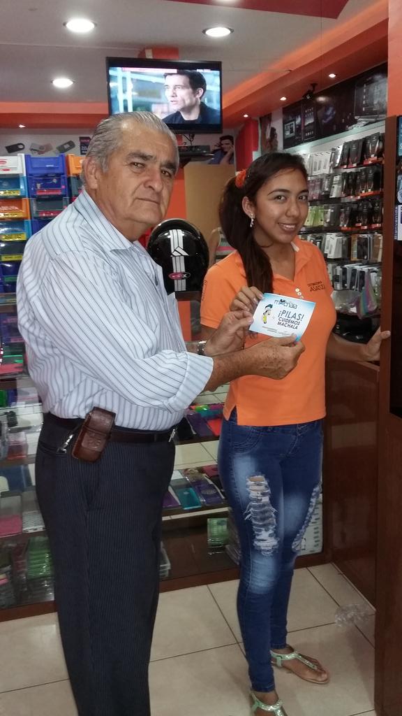#PromocionyEducaciónAmbiental recopila pilas usadas con los relojeros de Machala Unete!#PilasCuidemosMachala