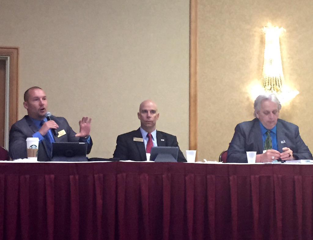 naswfl's tweet photo. Our Executive Director, President, &amp; Legislative Chair kicking off the Legislative Town Hall. Great info! #SWCFL http://t.co/ccsSgTPBQb