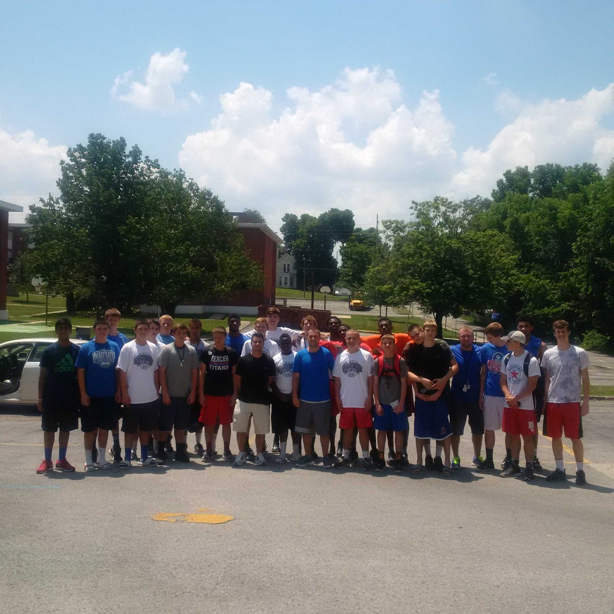 coachjoshcook's tweet photo. Great effort by our guys at georgetown camp. Jv and Varsity both finished 2nd today. #riseup #mctitans #proudcoach http://t.co/5AlTxbKE1n