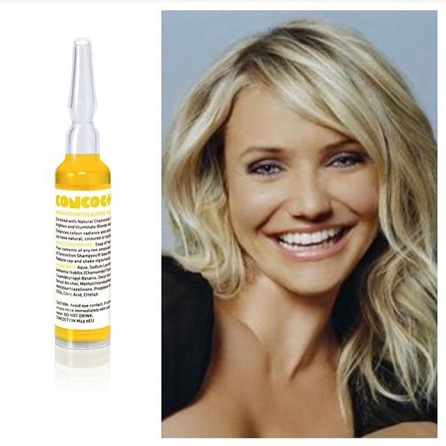 Concoctions's tweet photo. Beach blonde hair is so hot right now! Get the look with our High-Definition Blonde #SuperSerum shot #ShampYOU http://t.co/xx89v4ME77