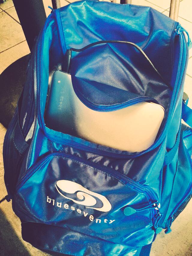 MavMulti's tweet photo. Best briefcase. Ever. @blueseventy #backpack aka my #briefcase #ThisIsOurLab #WorkingFaster http://t.co/qwTnzA6exP