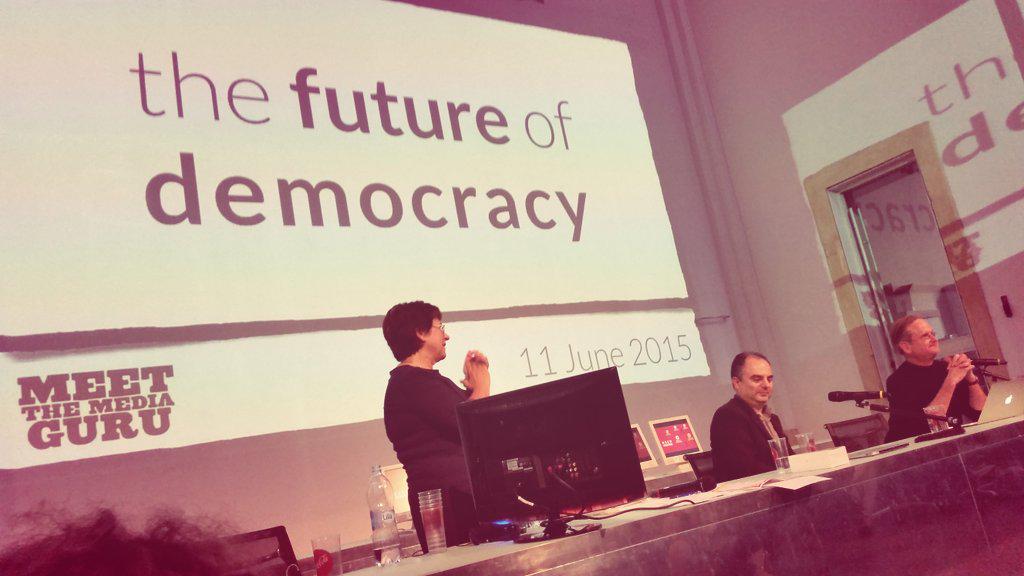 meetcenter's tweet photo. La democrazia ha un futuro se e solo se le persone continuano a riflettere sul suo senso e a crederci. #FutureWays http://t.co/rhmIknkQcG