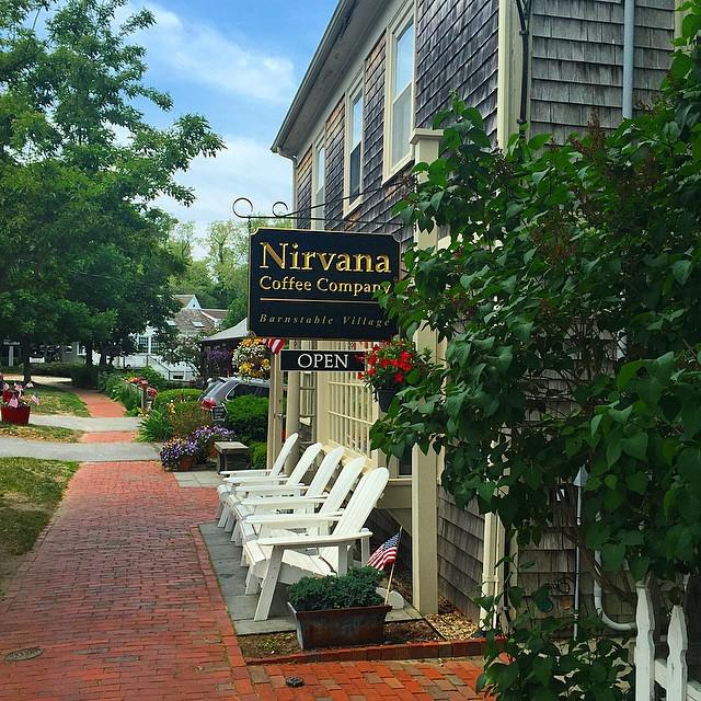 Getting some work done at <a href="/nirvanacoffeeco/">Nirvana Coffee</a> today 👍🏼 #CapeCod #CCDD #Coffee ift.tt/1FM90eA