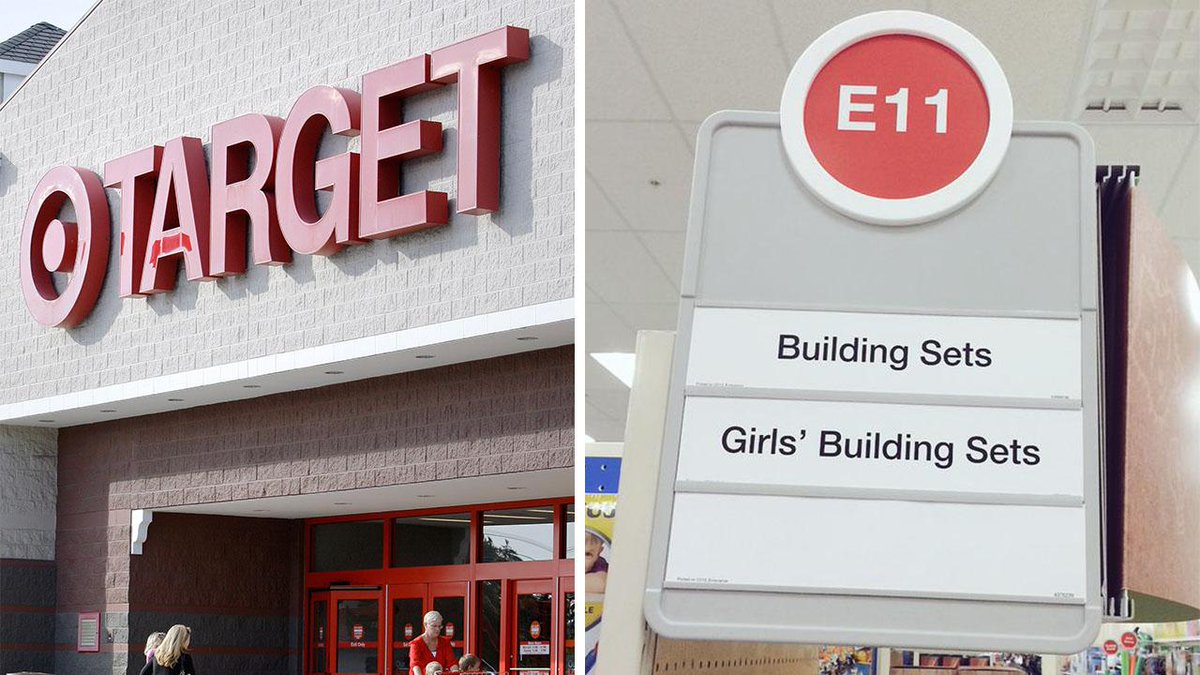 6abc's tweet photo. Mom vs. Target:  Tweet slams retailer over alleged sexism in toy aisle http://t.co/eaaElLtHwd http://t.co/guVGm9PZls