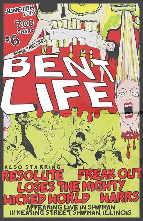 Shipman, IL tonight @ Shipman Community Center with @FREAKOUTstl <a href="/ResoluteHC/">Resolute</a> Loses The Mighty, Wicked World &amp; Warrs.