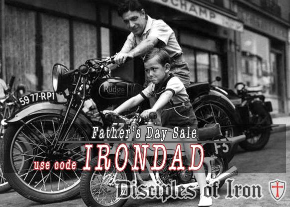 DisciplesOfIron's tweet image. Show your iron dad love &amp;amp; use code IRONDAD at checkout for 15% off your purchase! #FathersDay disciplesofiron.com
