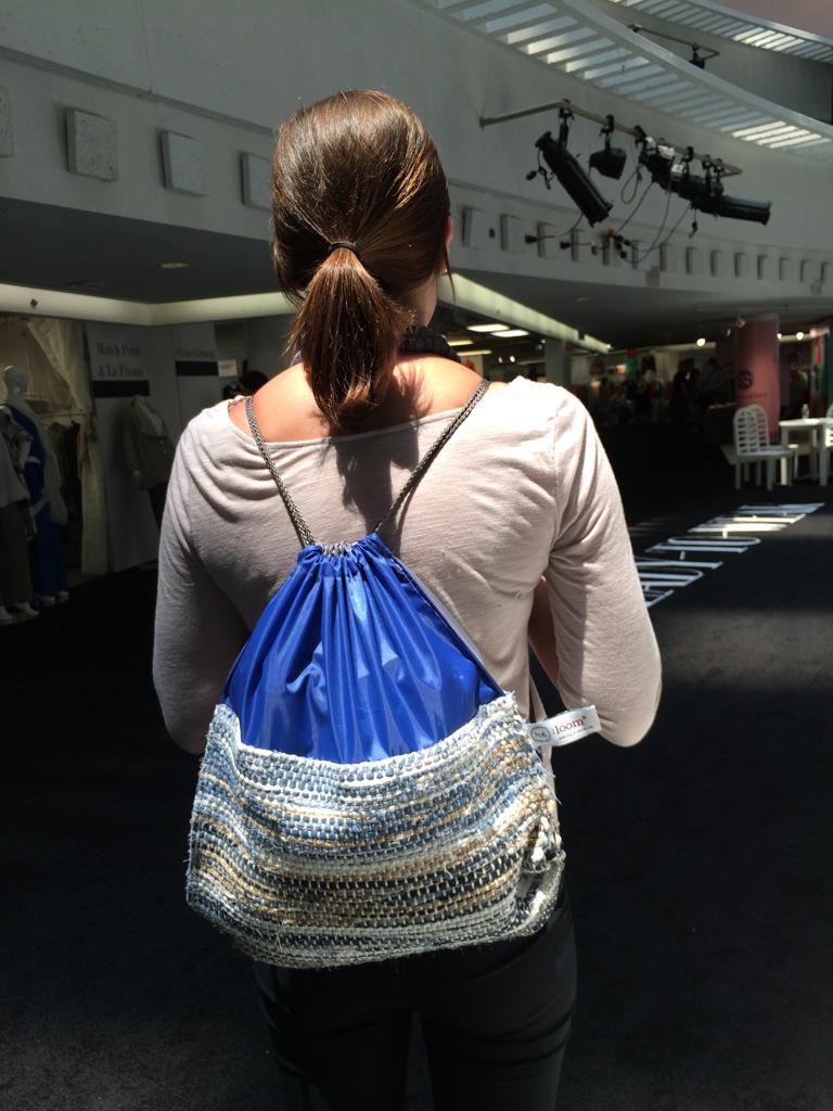 re_loom's tweet photo. Emily backpacking for re:loom. http://t.co/AvdOavZ5Du