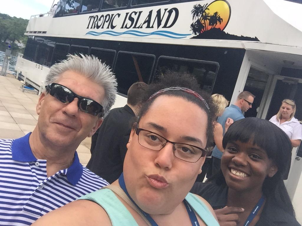 Brandsformation's tweet photo. Hanging out with my crew before the MBA cruise.  Thanks MBA!
#MBA15 #brandsformation http://t.co/0QJVkBSrFN
