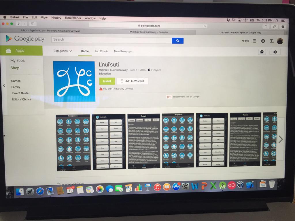 firstnationhelp's tweet image. It's finally here!!! The Android version of L'nui'suti. Enjoy! #Lnuisuti