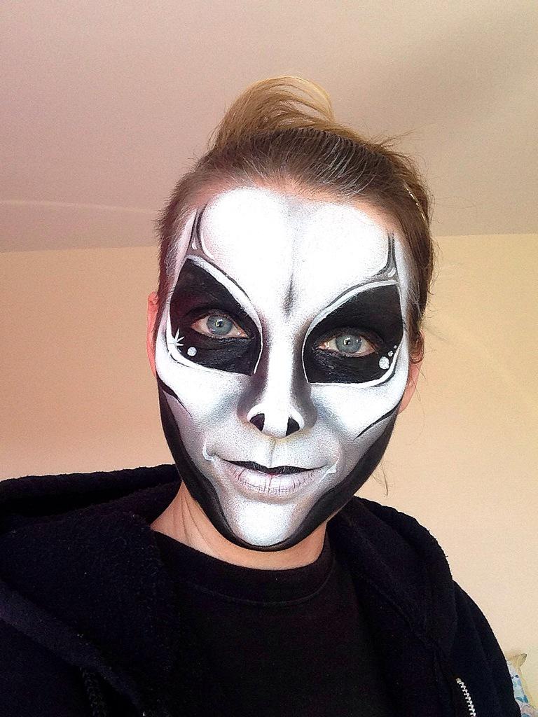#Alien #facepaint #snazaroo #face #makeup #hamilton #Glasgow