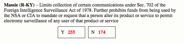 just_security's tweet image. .@RepThomasMassie @RepZoeLofgren #sec702 backdoor #encryption amdt to #DoD bill passes House