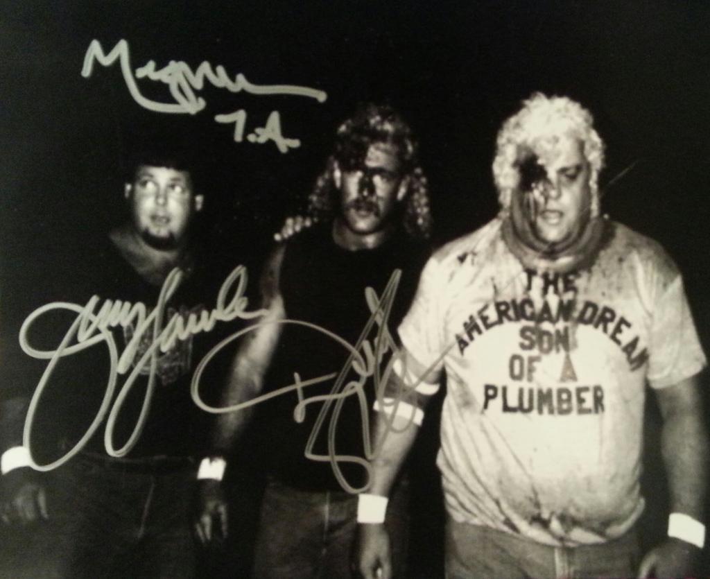 JerryLawler's tweet image. There was only one "American Dream" There will never be another like Dusty Rhodes. It was an honor to work with him.