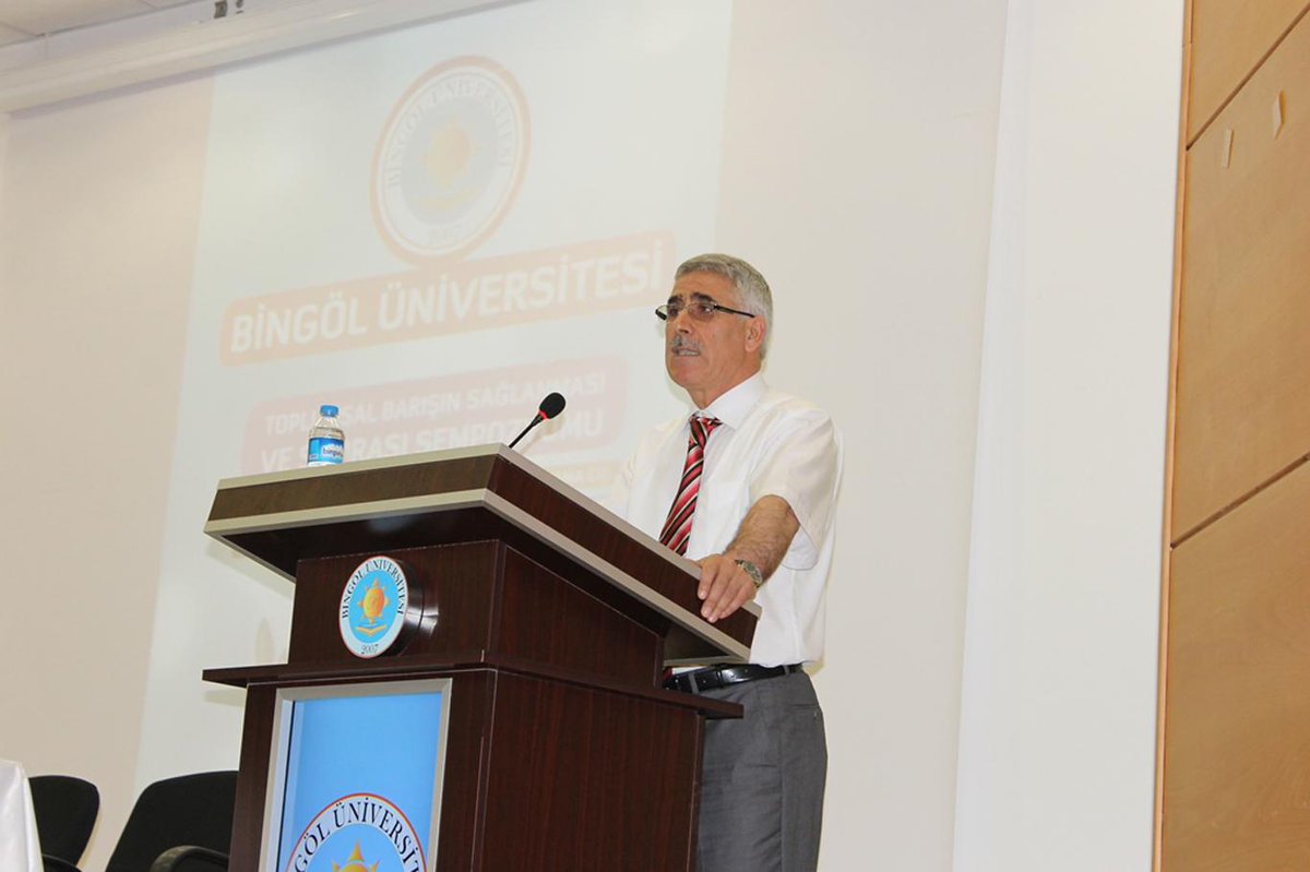 Bingöl’de ‘Toplumsal barışın sağlanması ve sonrası sempozyumu’ dlvr.it/B9wkzM