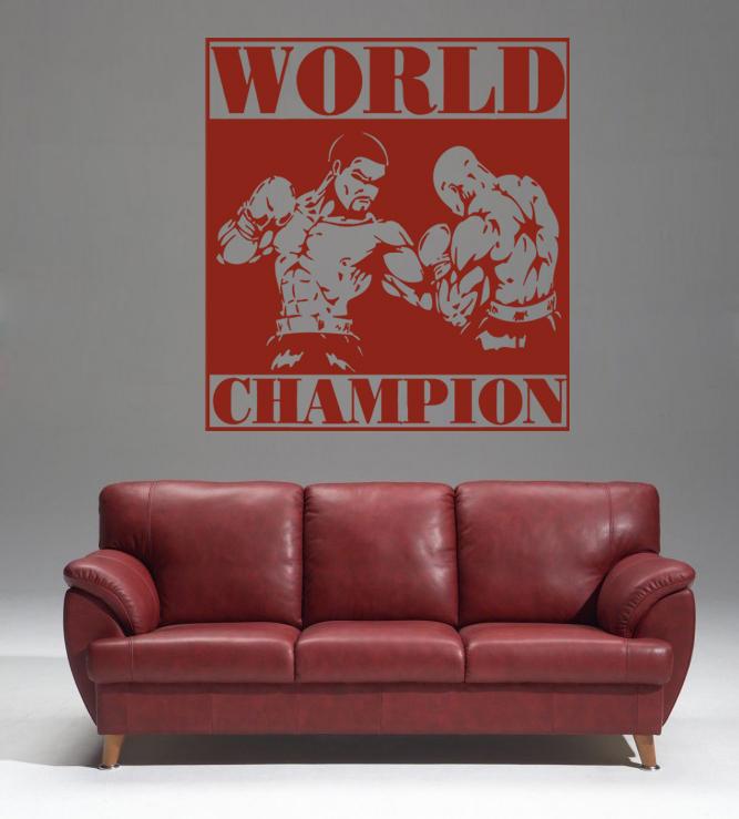 StickersForLife's tweet image. amazon.com/gp/product/B00… ik1383 Wall Decal Sticker kick boxing ring Gloves Tournament living room gym