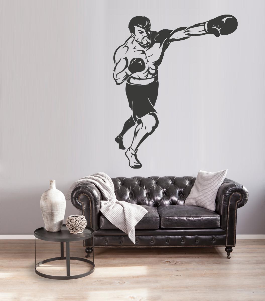 StickersForLife's tweet image. amazon.com/gp/product/B00… ik1385 Wall Decal Sticker kick boxing ring Gloves Tournament livingroom gym