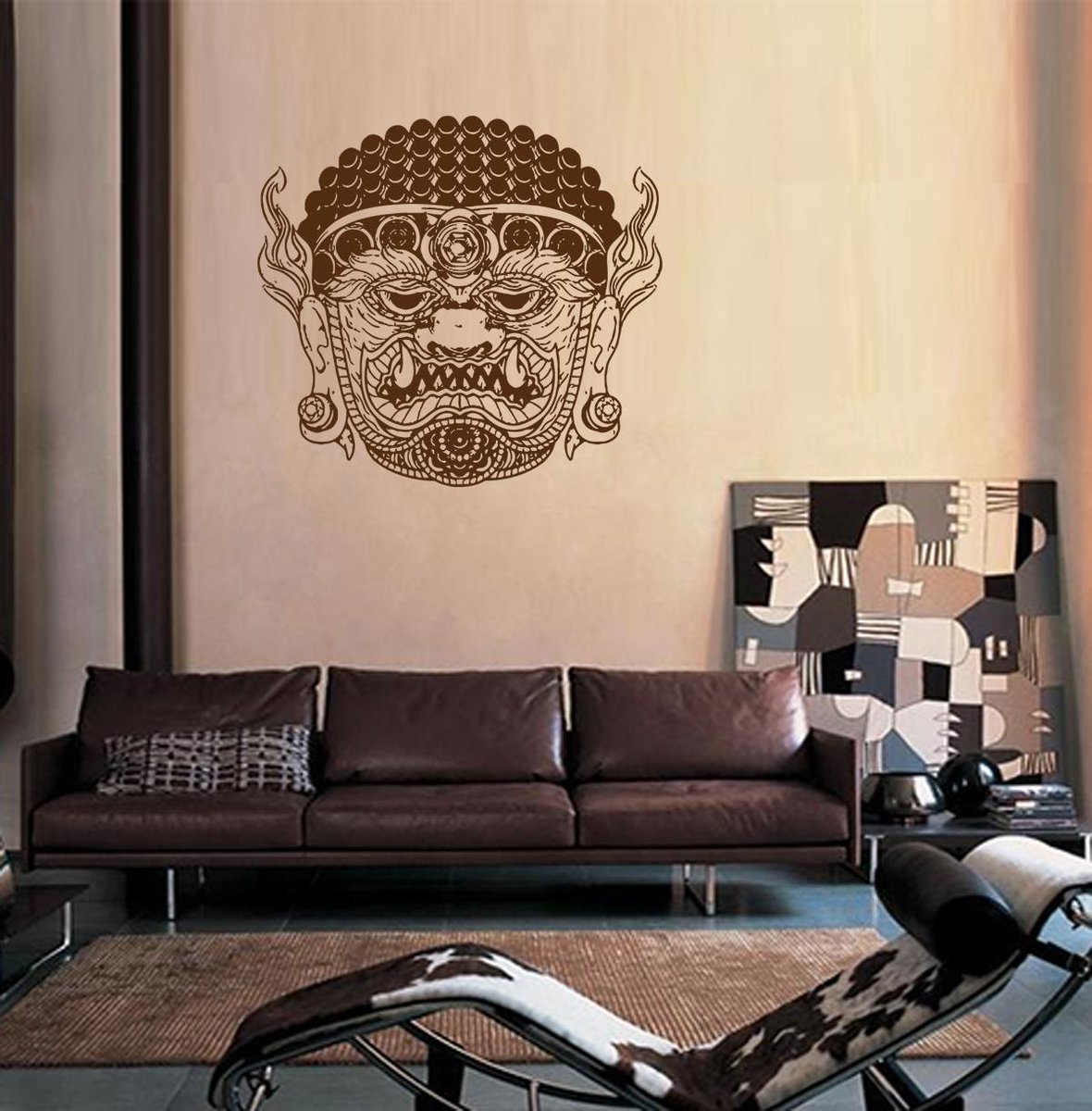 StickersForLife's tweet image. amazon.com/gp/product/B00… ik1386 Wall Decal Sticker devil giant Mask livingroom bedroom