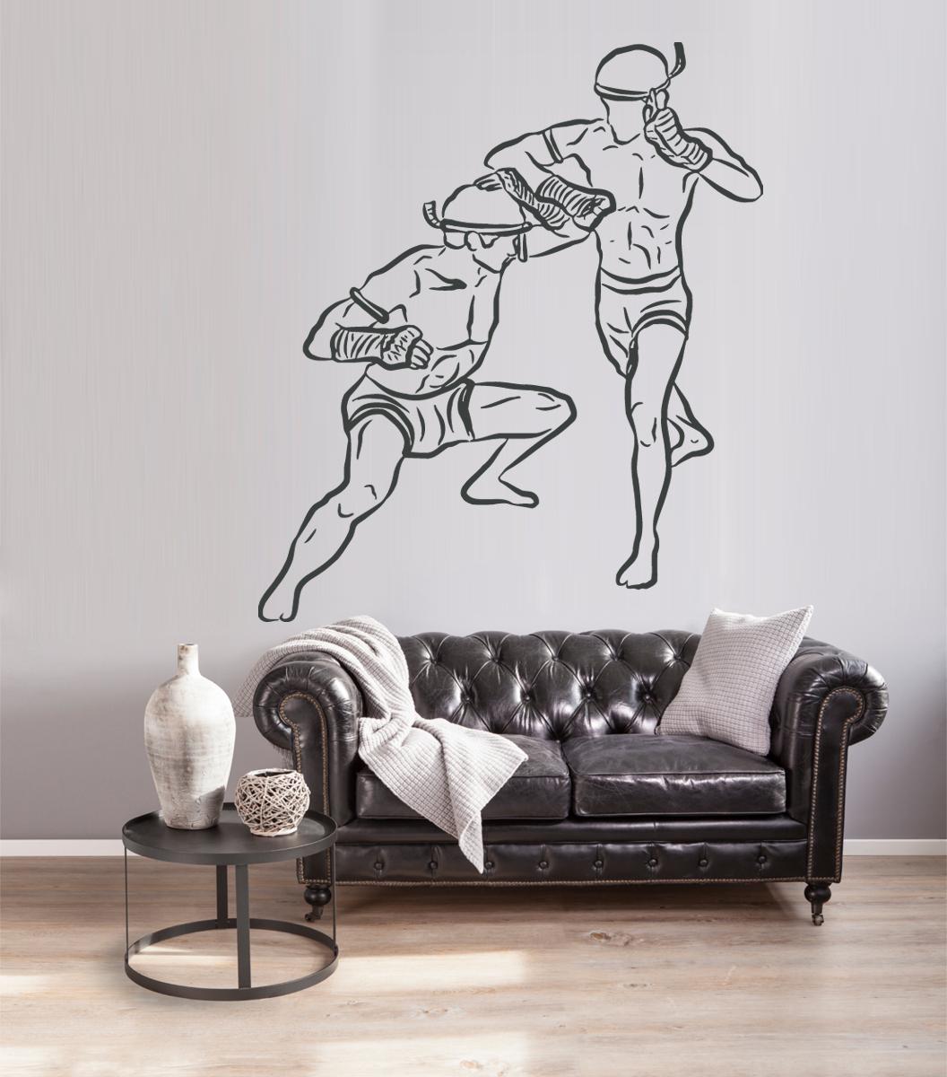 StickersForLife's tweet image. amazon.com/gp/product/B00… ik1390 Wall Decal Sticker kung fu sport dogfight room Bedroom sports hall