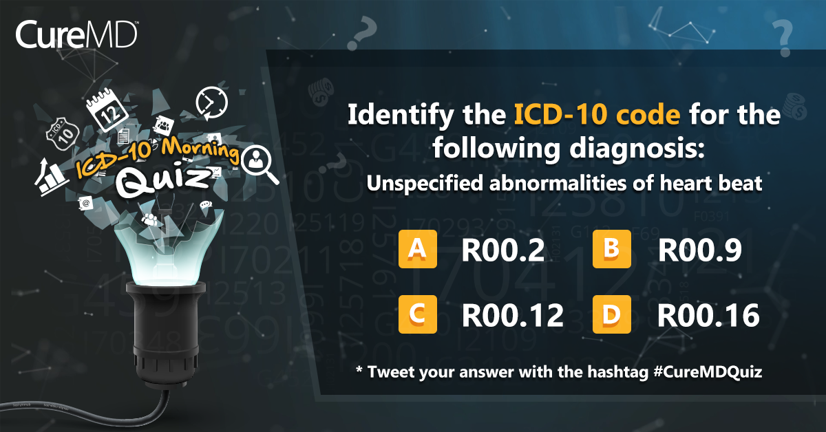 smith_amanda1's tweet photo. Hey #Cardiologists! Test your practice's #ICD10 readiness! Download @CureMD's free ebook: http://t.co/xrdpWiZ5qx http://t.co/eGpZgphE0b