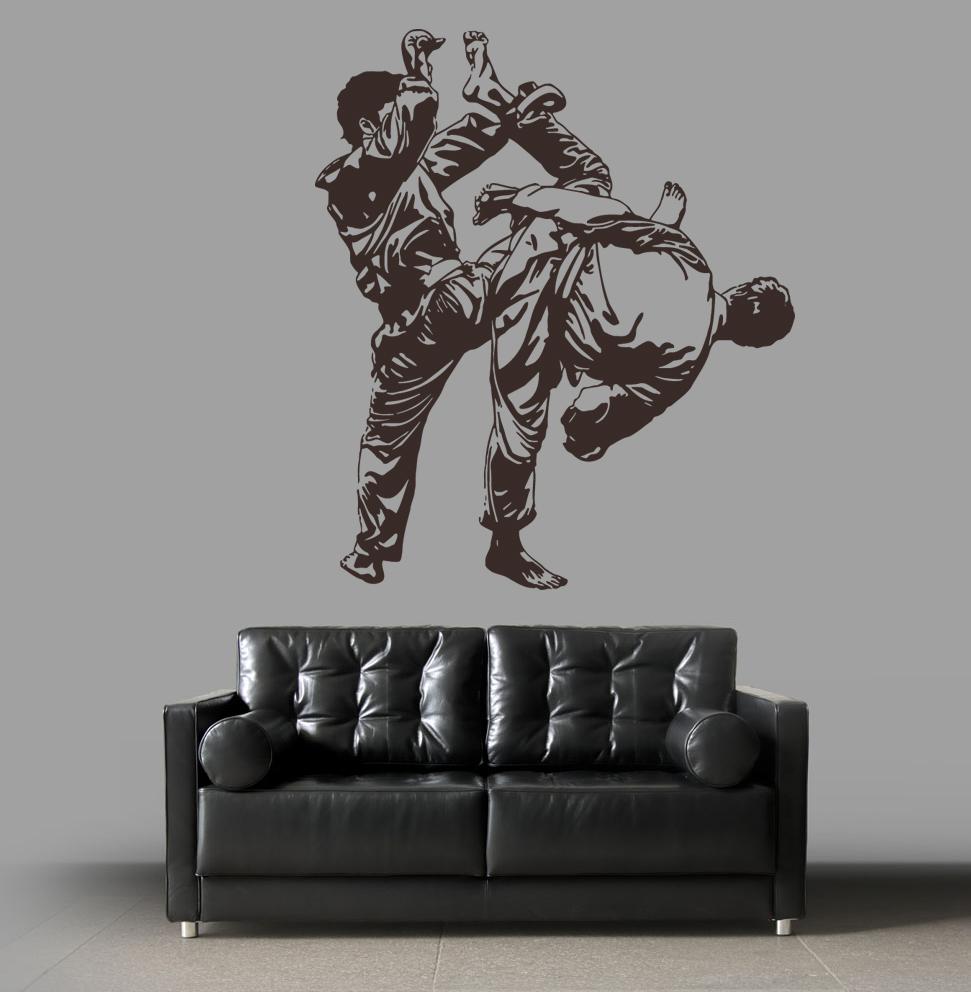 StickersForLife's tweet image. amazon.com/gp/product/B00… ik1391 Wall Decal Sticker Karate sports bedroom living room sports hall