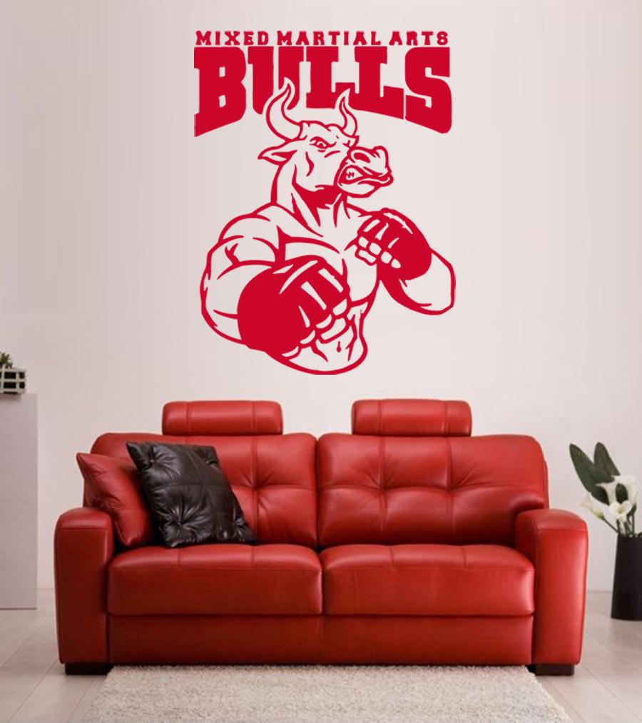 StickersForLife's tweet image. amazon.com/gp/product/B00… ik1395 Wall Decal Sticker kick boxing boxing ring Gloves Tournament gym