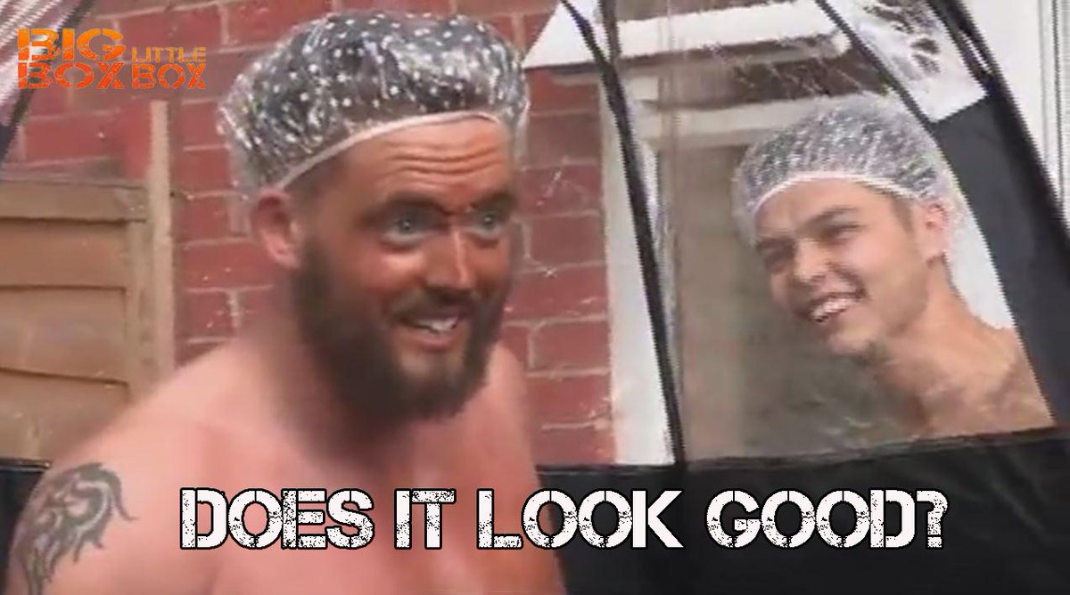 It looks great, mate. You're ready for Magaluf. #BigBoxLittleBox