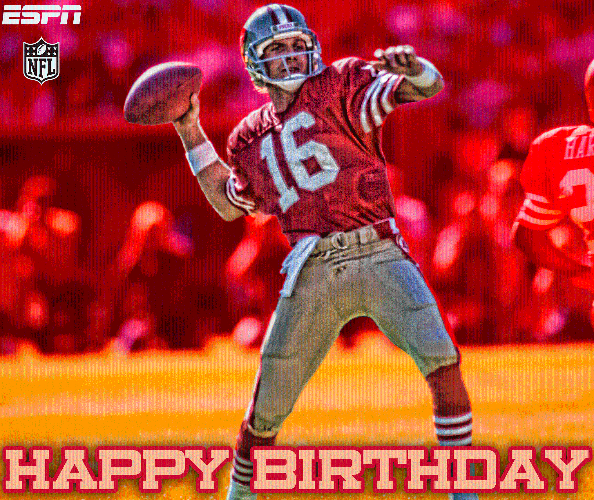 Happy 59th Birthday Joe Montana! 