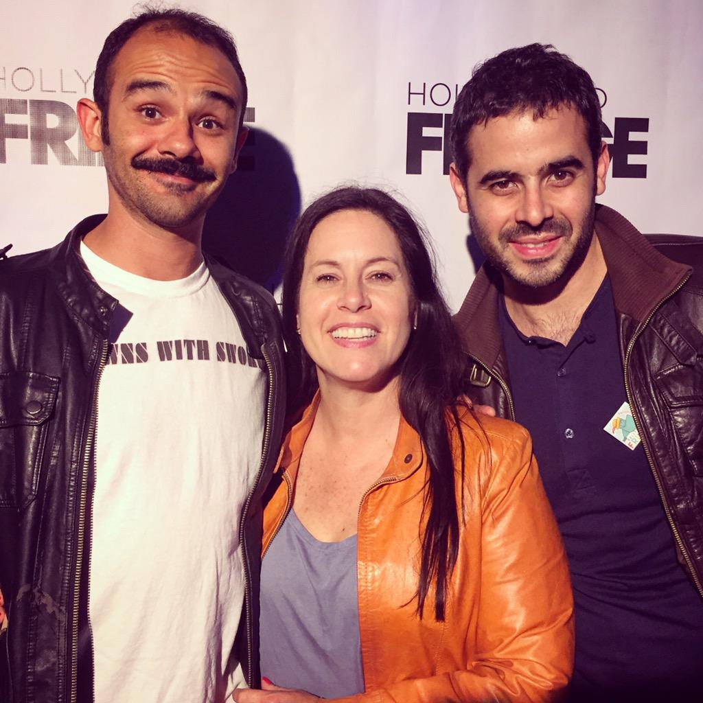 mauricigo's tweet photo. En el Hollywood Fringe Festival con @MariaEHeredia y @ElGuilleGarcia. http://t.co/CfCibV3KRu