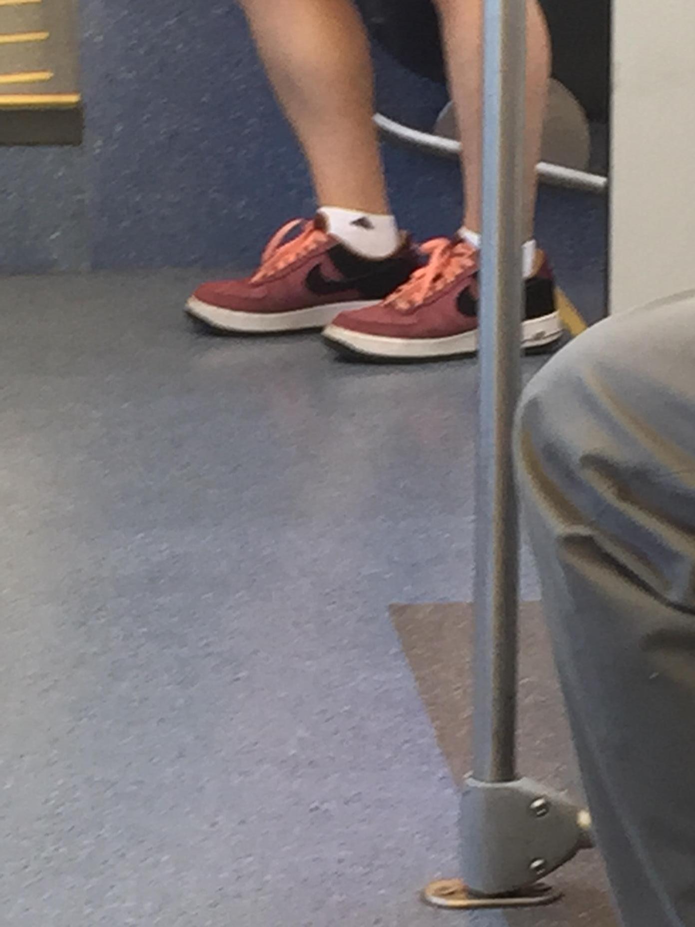 Edward LeBlanc on X Nike shoes with Adidas socks. This should not bother me but it does. http t yPp5E3Lmlm X