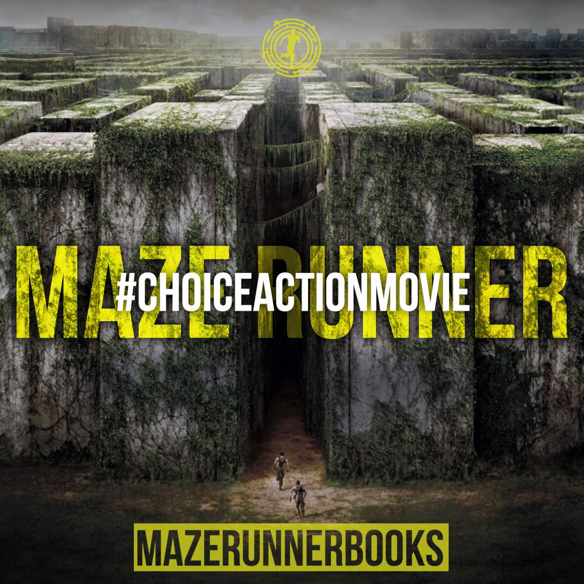 MazeRunnerBooks's tweet image. My #TeenChoice vote for #ChoiceActionMovie is The Maze Runner.