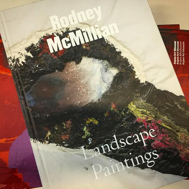 aspenartmuseum's tweet photo. Rodney McMillian book arrived @aspenartmuseum. Huzzah! Artist signing and workshop is Sunday, June 21. #ILoveMuseums http://t.co/xKkPZIgijD