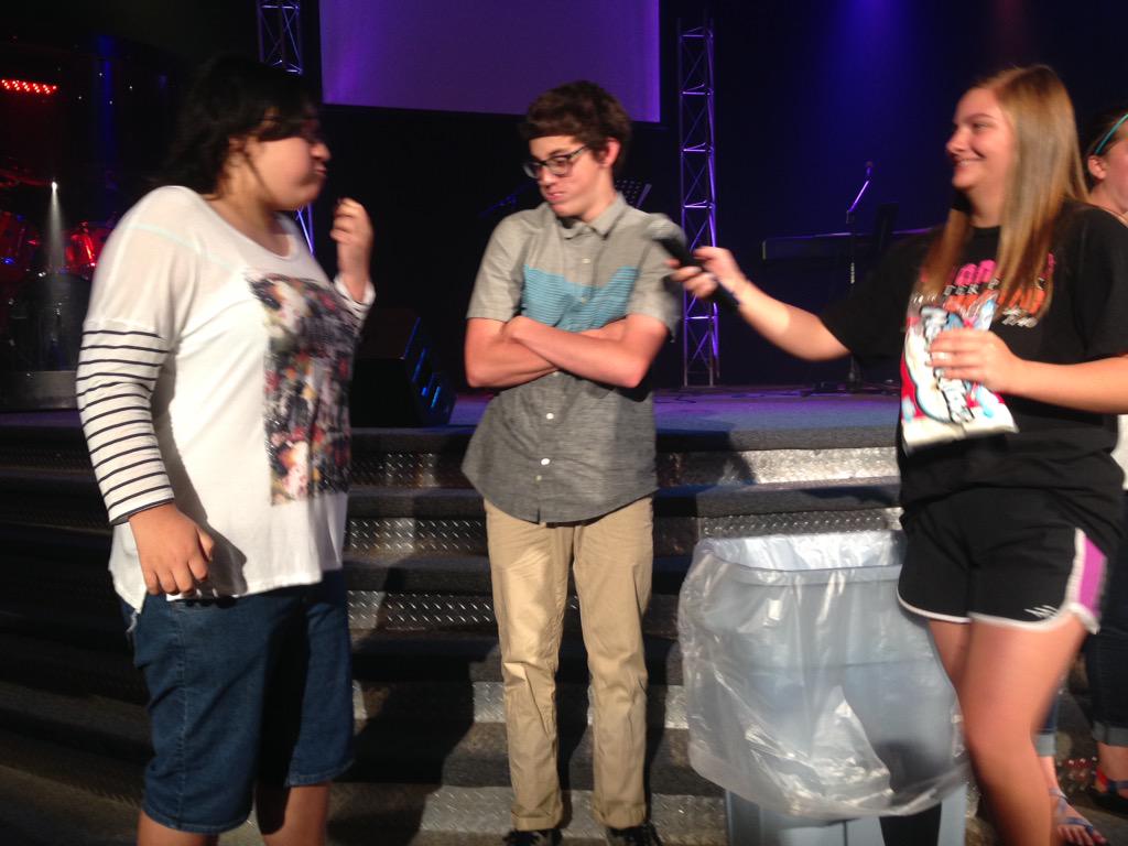 ElementChurchSS's tweet photo. we had fun playing chubby bunny last night! you should've been there 👍🏻 http://t.co/LUDYElv9Ny