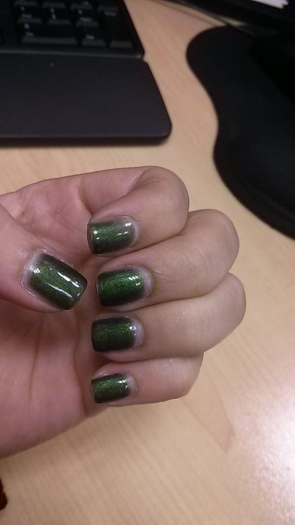florcastillo5's tweet image. #OPIcollection #happynails #Green