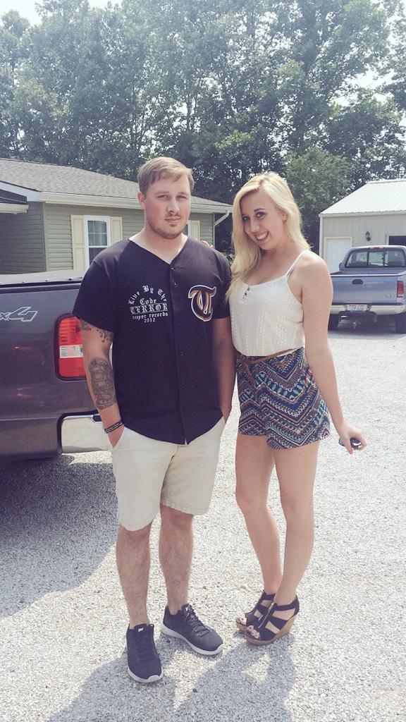 JordenEvans13's tweet photo. Almost taller than j.t. in wedges ๐ #siblingstatus http://t.co/tLPhZvHfWz