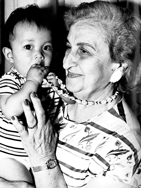BostonABCD's tweet photo. In honor of #FGP50, #tbt1985: A foster grandparent and child. @seniorcorps @MA_CNCS http://t.co/5kWAeUeKLz
