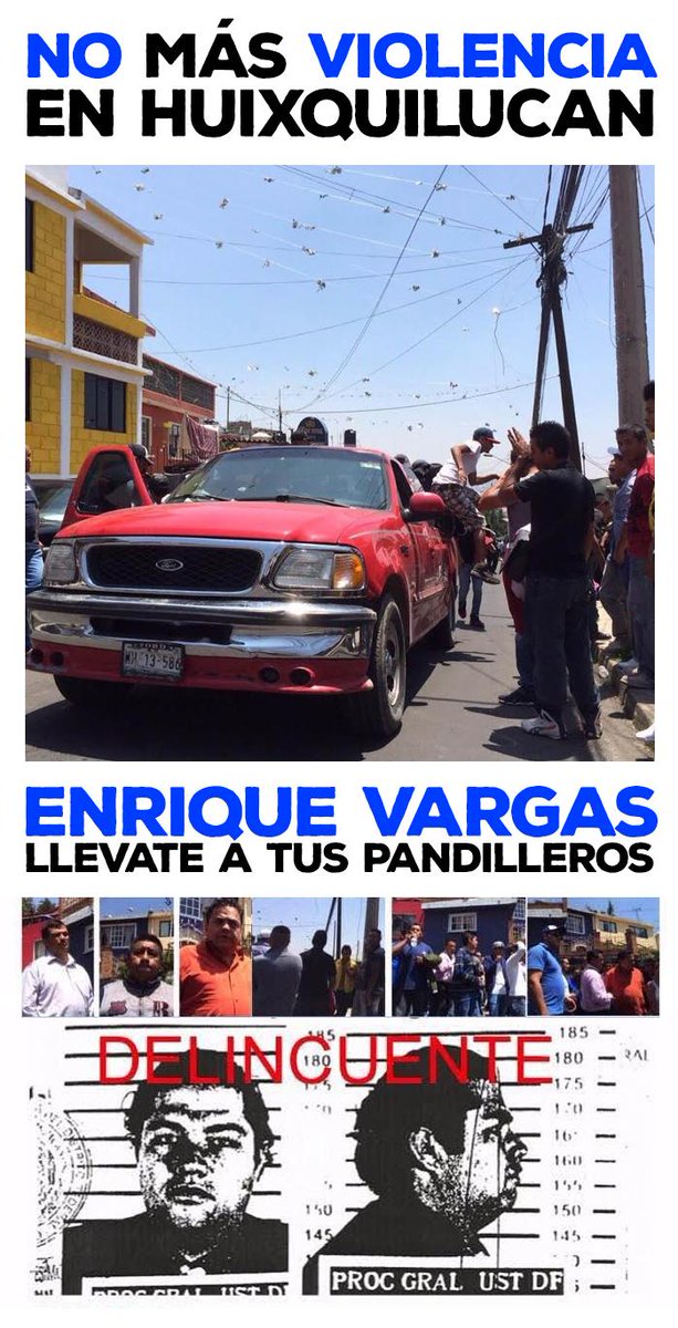 burojynereq's tweet photo. .@EnriqueVargasdV quiere ganar a fuerza y con violencia
#Huixquilucan http://t.co/rah14W0bo2